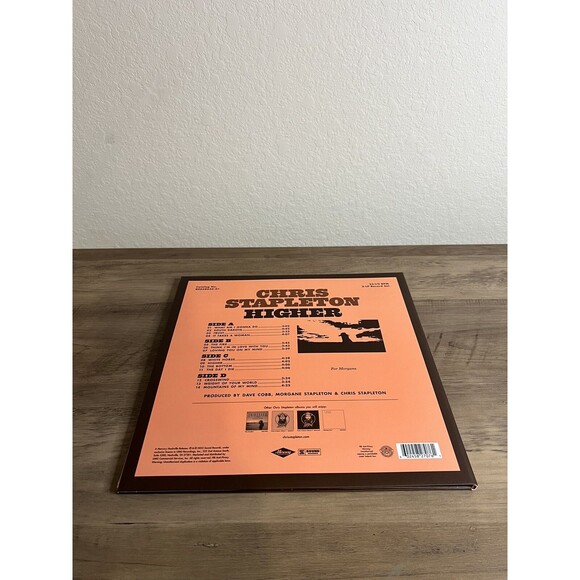 Chris Stapleton- Higher-  2LP records‎ - White Colored Vinyl Like New-NOT SEALED - Picture 2 of 16